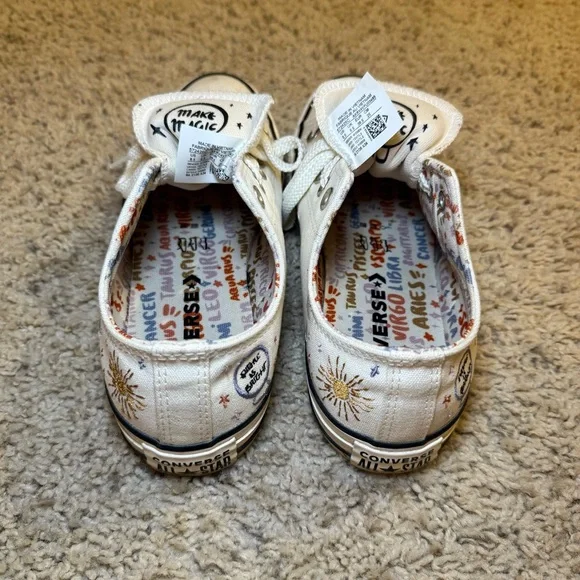 Converse Chuck Taylor All Star Mystic World Low Top Lace Up Canvas Sneaker 8.5 - Picture 11 of 12